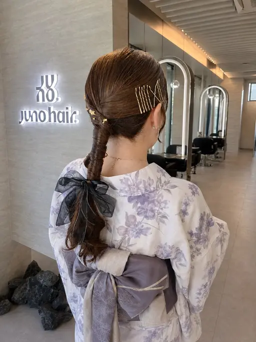 【夏祭りの日限定】浴衣のヘアセット👘✨️