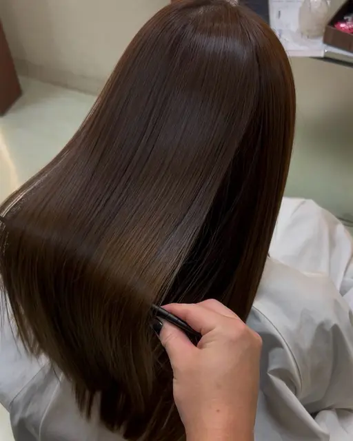 【朝ラク艶髪】うねり解消◎髪質改善ストレート+似合わせカット