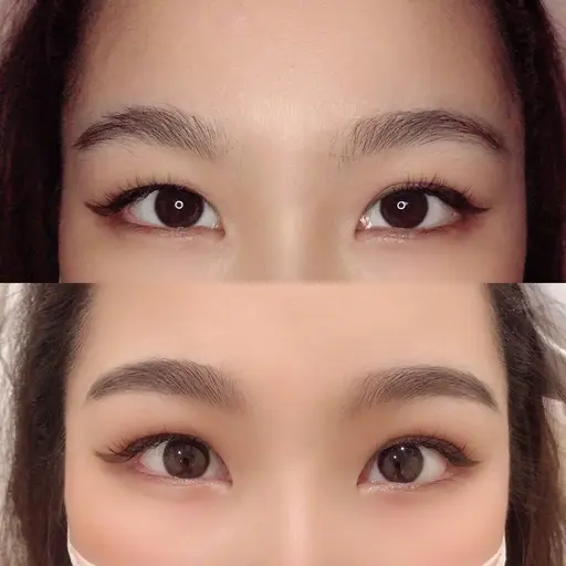 似合わせ眉毛(wax脱毛)