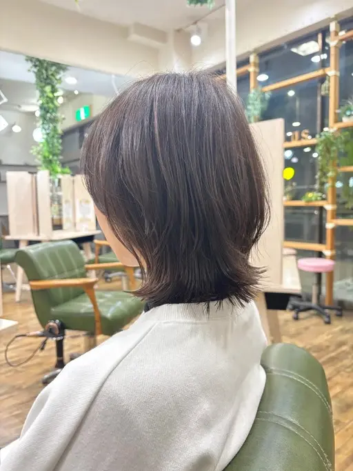 ミディアム限定✨カット+ワンカラー