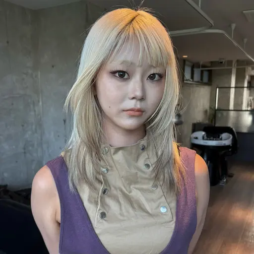 全体ケアブリーチ＋ケアカラー＋整えカット＋クイックトリートメント