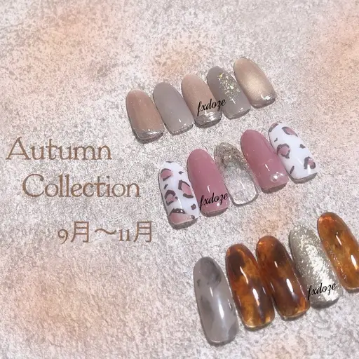 🍂Autumn Collection 9月〜11月🍂 《他店付替込》カラーチェンジ可♡