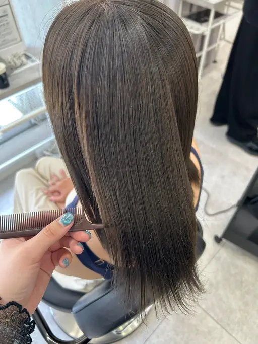 🎀モデル様募集中🎀王道ブラウンカラー➕✨トリートメント付✨※ロング料金込み