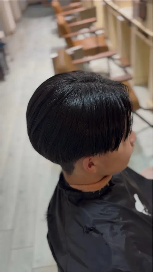 メンズの縮毛矯正のみのメニューになります！