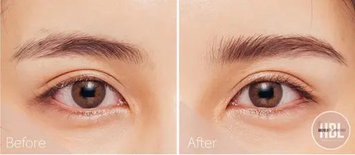 現金のみ★美眉WAX脱毛で眉毛を整える※パーマ＋カット＋メーク＋なし