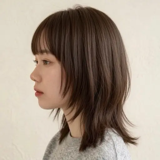 🐺ミディアムウルフカットモデル🐺　3stepトリートメント付き🧴