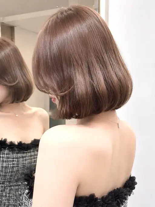 【🉐人気No.1🌟minimo限定🉐】埋まり次第終了❣️似合わせカット🤍+艶カラー🫧+内部補修トリートメント✨