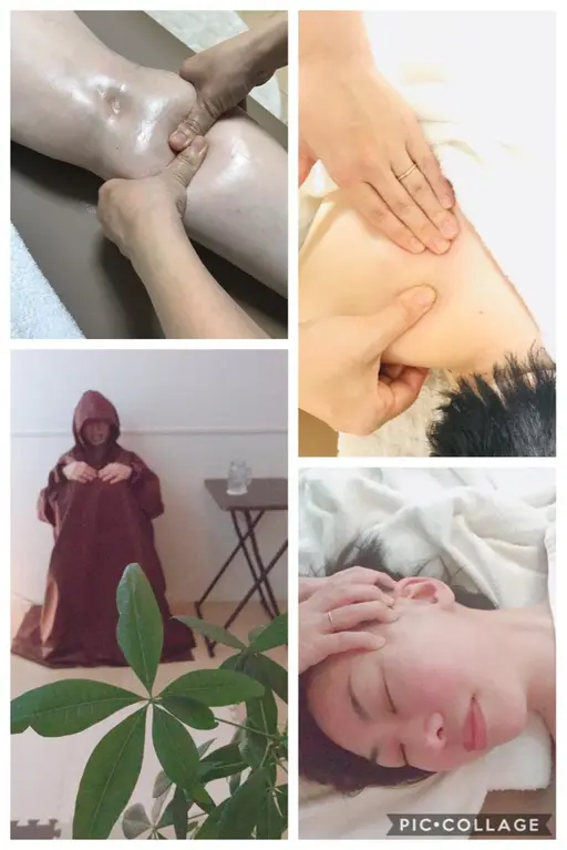 最安値！１番人気・毒素排出！限定価格50%OFFよもぎ蒸し40分+全身リンパマッサージ60分（内10分ヘッドマッサージ）