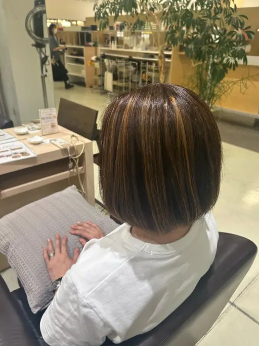 🎀ハイライトカラー🎀【6.7月限定うる艶トリートメントプレゼント✨】(条件あり)