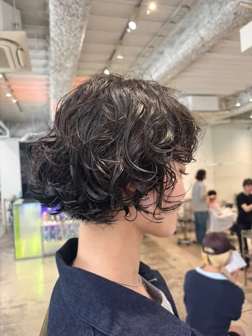 🟡ショートヘア限定🟡カット+パーマ