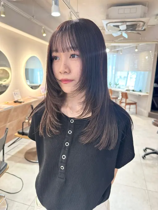 ロングレイヤーカットモデル