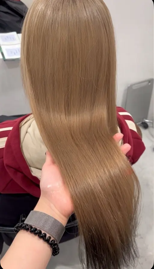 リタッチ(部分)ケアブリーチ+カラー🌟