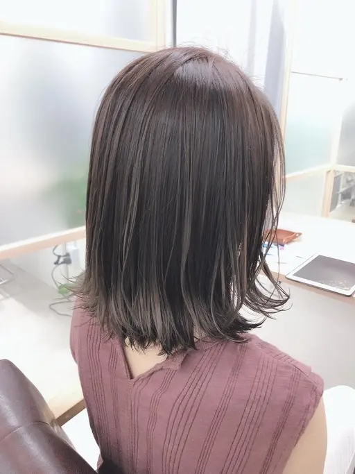 💯人気No.①💯 カット+透明感カラー+トリートメント+クイックスパ【ロング料金や追加料金なし】