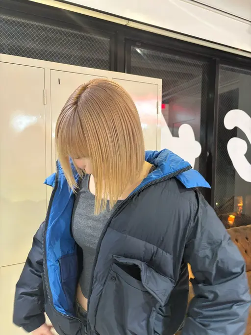 【🉐ミニモ限定超お得メニュー🉐】メンテナンスカット無料✂️＋ダブルカラー⭐️+外部補修トリートメント🫧