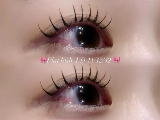 🎀フラットラッシュ 100〜120 オフ込 コーティング付き🎀