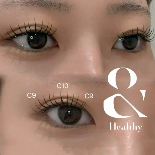 【&Healthyアンドヘルシー】LEDマツエク×マツパ☆程よくナチュラルコース100本#パリエク#エクパーマ#リフエク