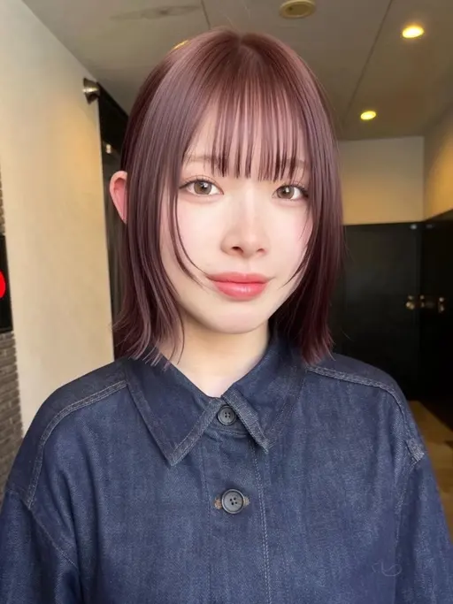 透明感カラー