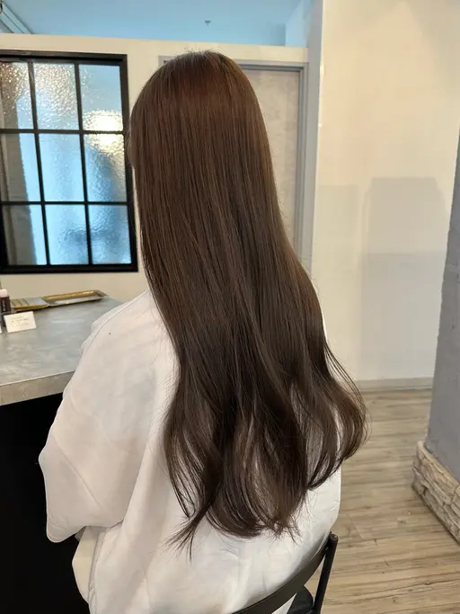 【🧸1〜3回目の方当日限定💚】似合わせカット✂︎➕ナチュラル透明感カラー🥣➕オージュアトリートメント🍯
