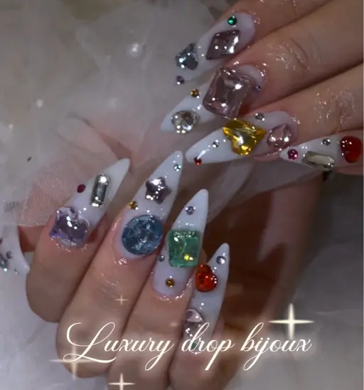 \当店No.1人気/持ち込みデザインAプラン♡ オフ込み 120min⏱アート4本迄/カラー選び/パーツ付け放題。