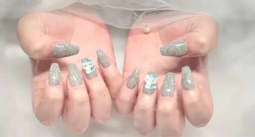 ✨️【9/21限定クーポン】✨️マグネットorフラッシュ＋パーツ2個🍒ྀི💅オフ込み