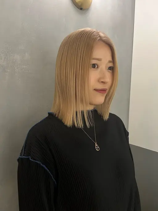🫧 ミニモ限定 当日1名様限定｜カット＋ブリーチリタッチ＋カラー＋保湿トリートメント