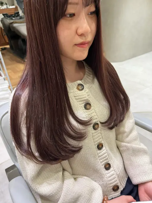 🌷カット➕艶カラー➕クイックトリートメント🌷【10時-19時 予約リクエスト機能によりご予約承っております】