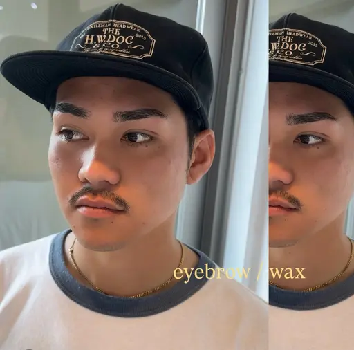 wax脱毛《 eyebrow 》