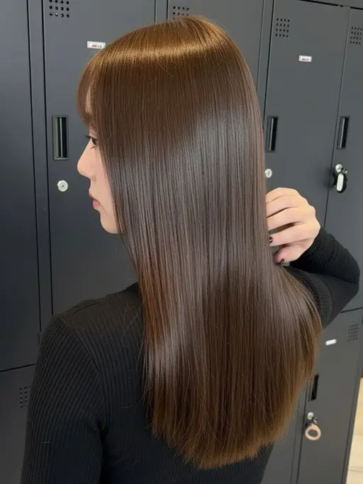ツヤも透明感も叶える❣️メンテナンスカット+ツヤ感ワンカラー✨
