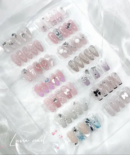 【New open限定・SNS人気No.1】ガーリー🤍ワンホンネイル定額コース