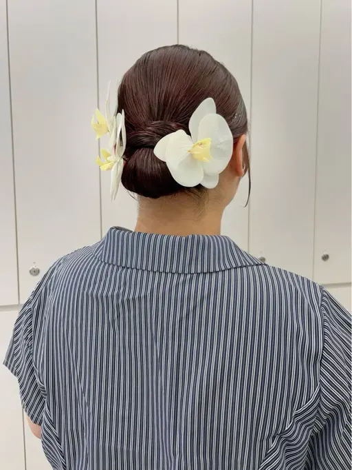 浴衣着付け+ヘアセット