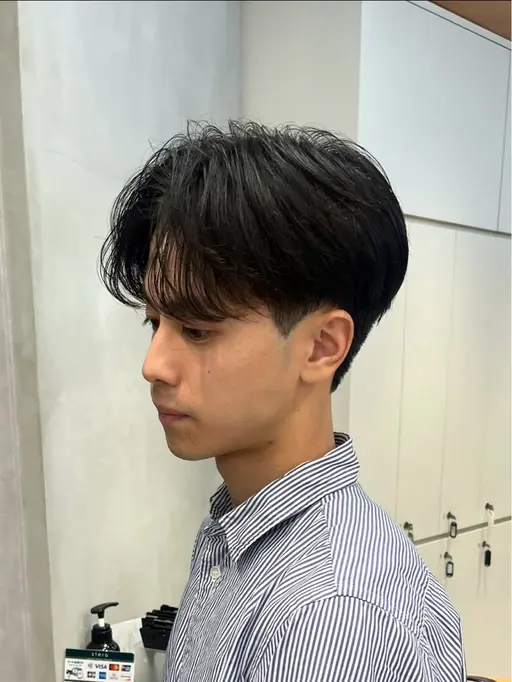 【ご新規様👀10月のみ限定‼️】ミニモ学割☘️メンズセンターパートカット💇🏻♂️
