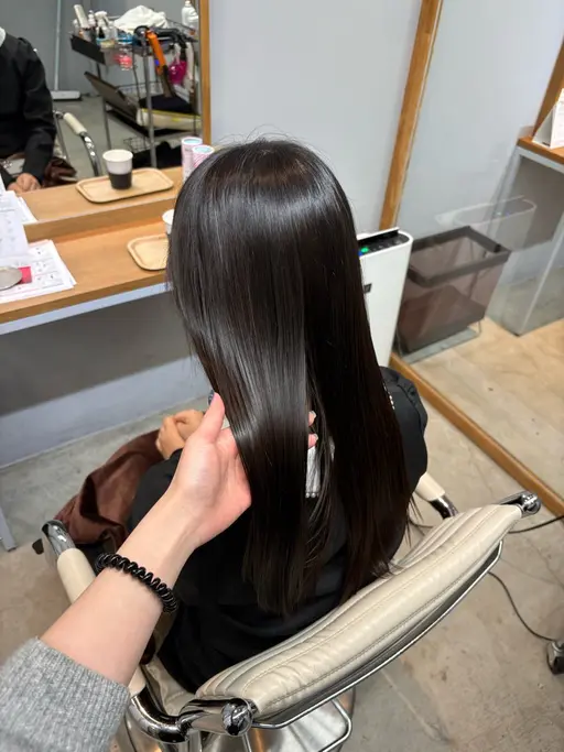 【ミニモ限定/応援価格】憧れのうるつやストレートに✨ダメージレス縮毛矯正モニター🤍