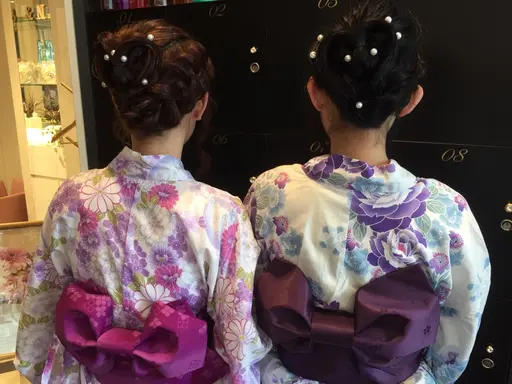 ミニモ限定夏の浴衣着付け&ヘアセット