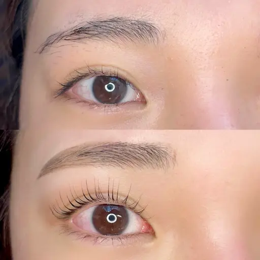 【まつ毛パーマ +眉毛スタイリング】2回目*アイパック+3step lashトリートメント付き