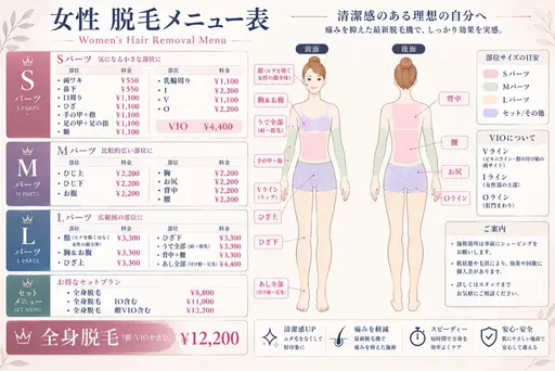全身脱毛