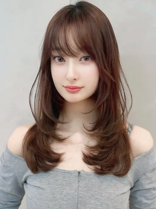 🫧 透明感×艶カラー|キラテラカラー+カット+1STEP TR ✂️✨