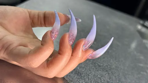 SNSで話題✨🐈‍⬛猫爪ネイル10本💅グラデーションデザイン💡練習モデル募集💗
