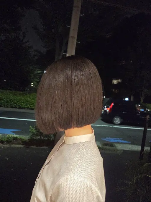 7000円トリートメントつきデビュー前ボブカット🤍