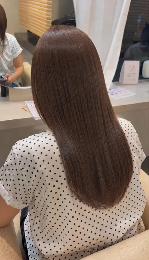 【うるつや髪へ*⑅♥】オーダーメイドワンカラー✨️+Aujua4step、5stepトリートメント