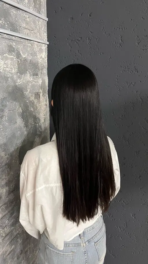 🩵カット+縮毛矯正🧏🏼♀️⟡.·🩵
