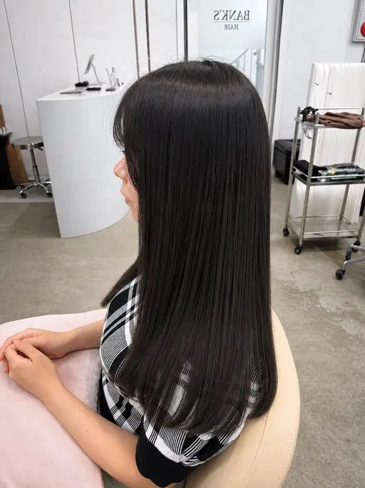 【毎月のメンテに🎶】カット＋プレミアムケアカラー＋髪質改善ASIAトリートメント
