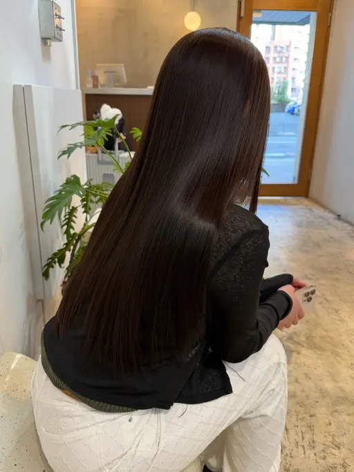 美髪縮毛矯正＋トリートメント付き