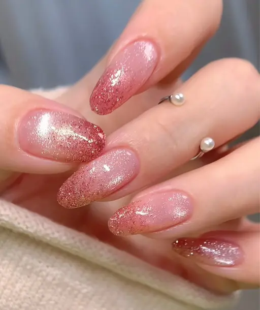 キラキラ★マグネット×ラメグラデネイル
