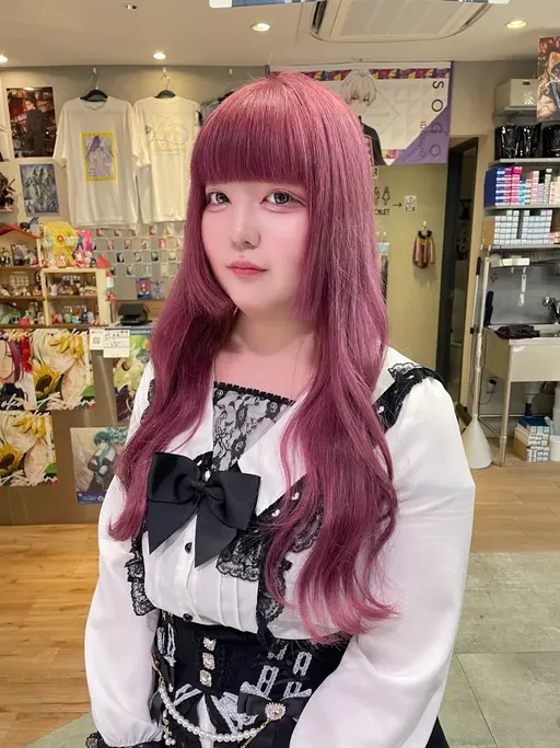 💝基本メニュー💝全頭ケアブリーチ➕カラー➕1stepトリートメントロング料金なし💛ྀི