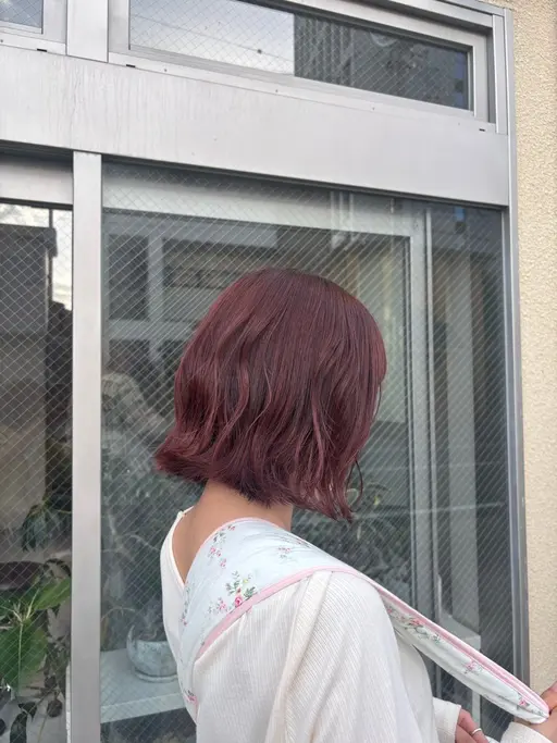 🍒暖色カラー🍒カット+カラー+トリートメント🫧+長さ料金✂️《¥550~》
