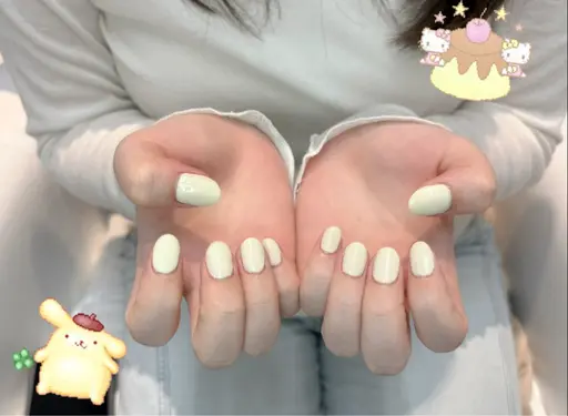 【Jrネイリスト練習モデル】オフなしワンカラー