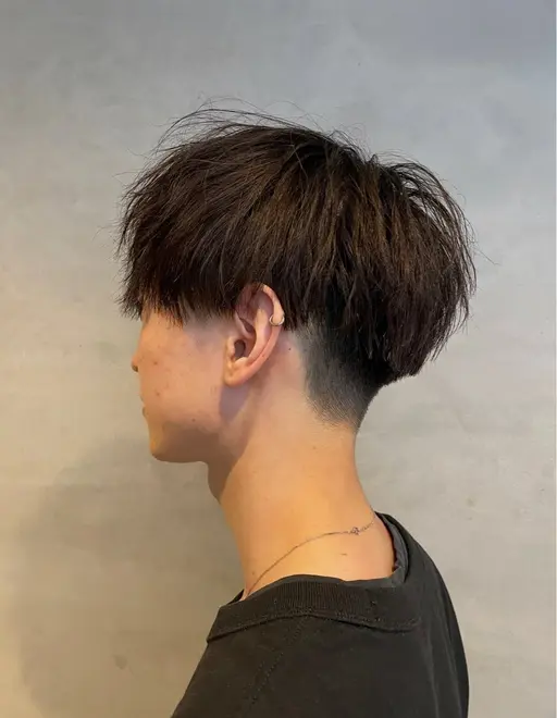 メンズカット マッシュ限定