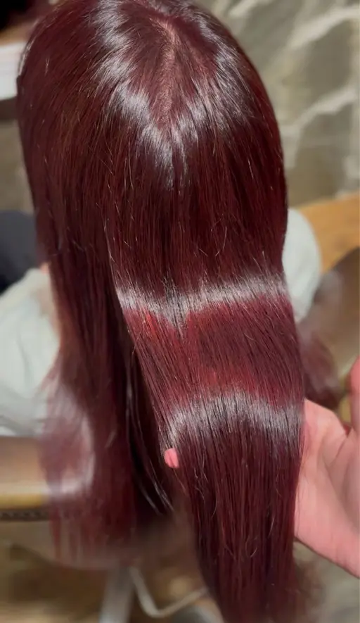 ヘアカラー➕トリートメント 1step前処理💕✨