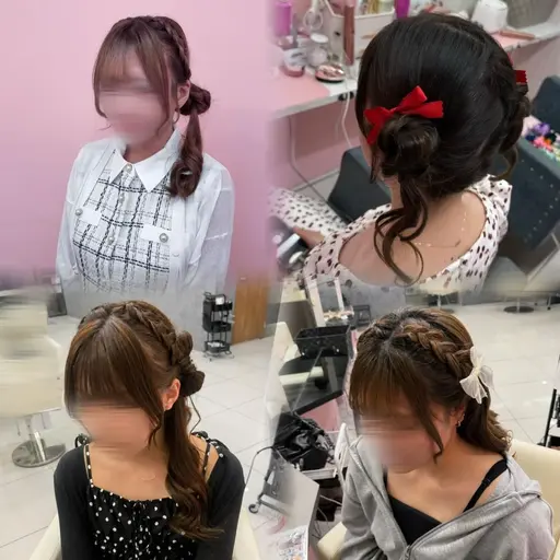 ❣️練習モデル❣️ヘアセット 写真のヘアスタイル限定 7/5不可 ※補足説明必読