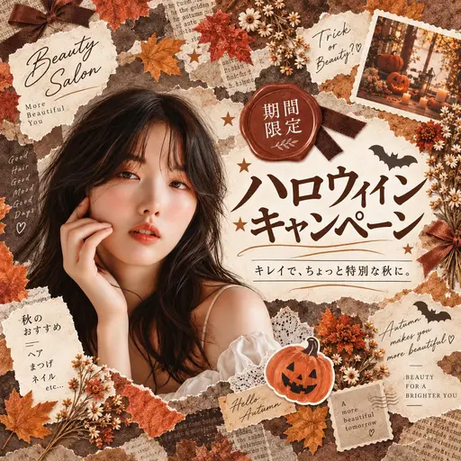🤍 ハロウィンキャンペーン 👻🤍まつ毛パーマ高級コーティング付き🌟